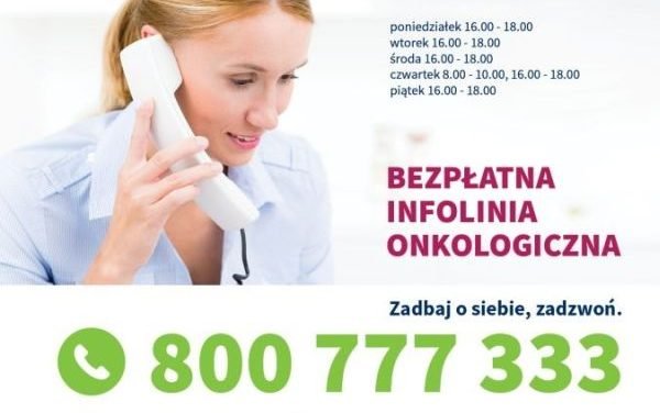 Darmowa Infolinia Onkologiczna NU-MED w Elblągu