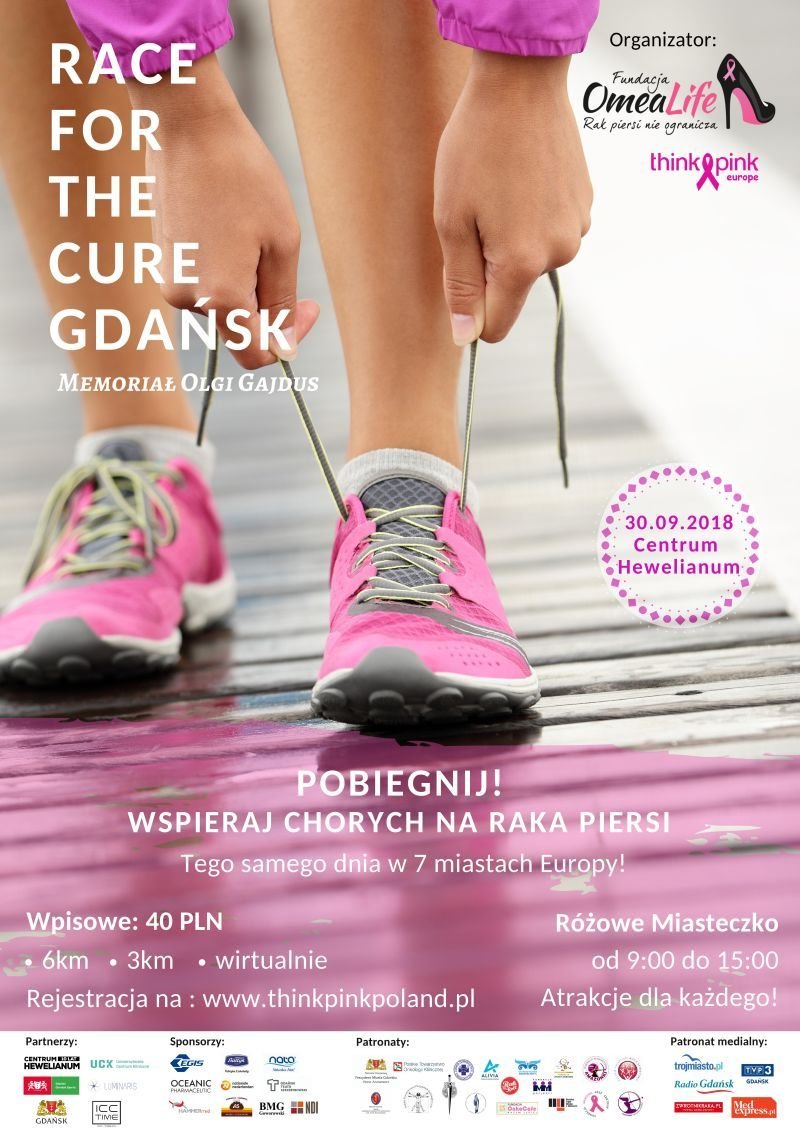 bieg Race for the Cure gdańsk