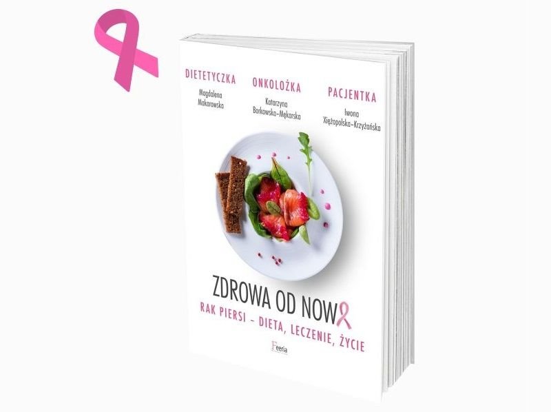 zdrowa od nowa, książka rak piersi