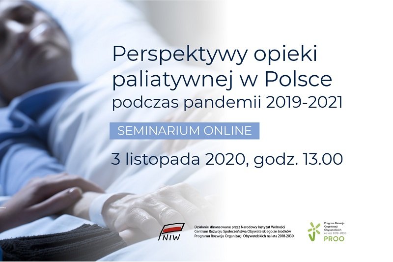 Webinar: Perspektywy opieki paliatywnej w Polsce podczas pandemii 2019-2021