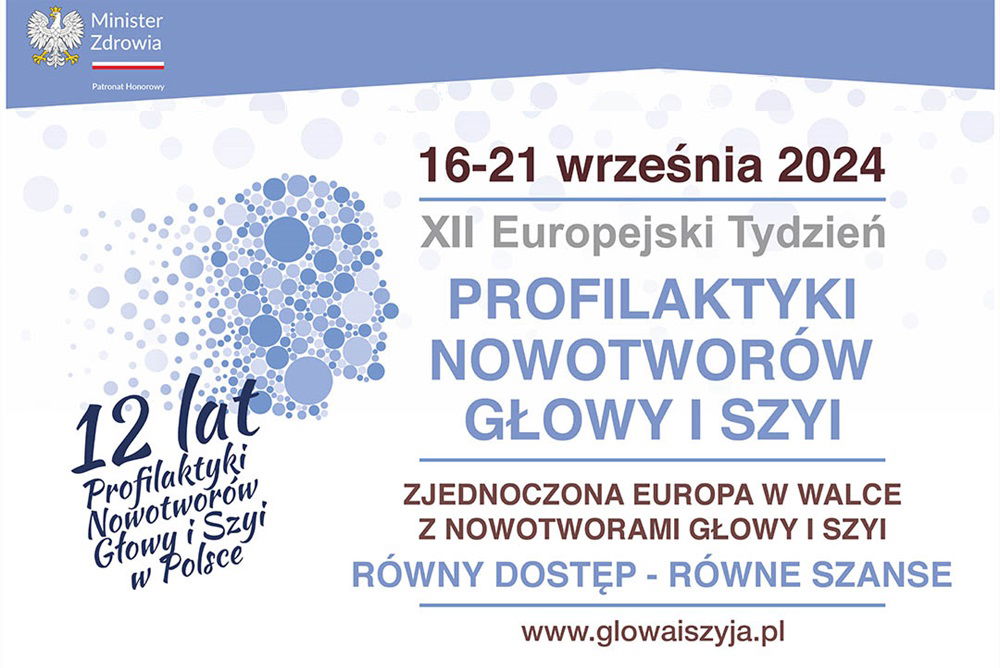 Europejski Tydzień Profilaktyki Nowotworów Głowy i Szyi